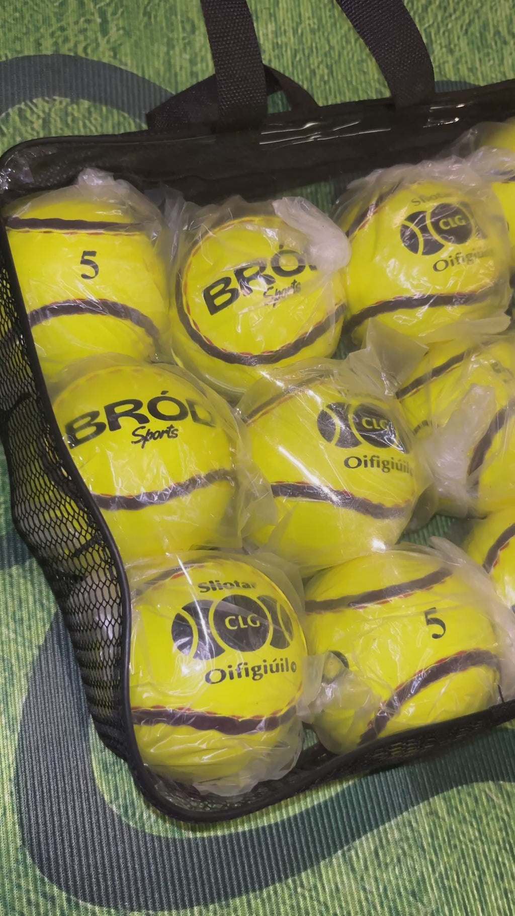 Bród Sports Pack of 12 Sliotars